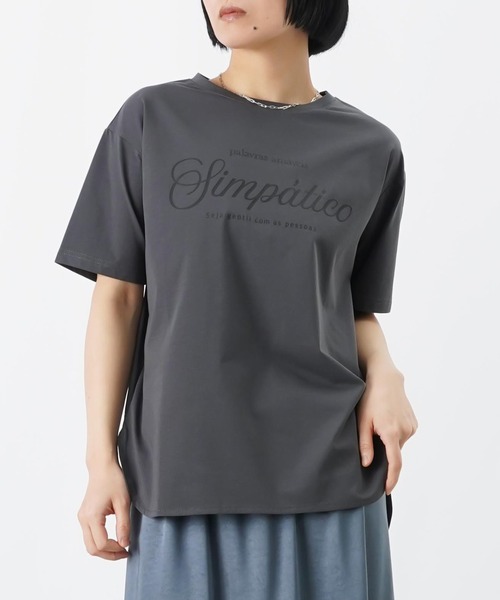 LADY LUCK LUCA（レディラックルカ） tシャツ 半袖 LC/LLL 筆記体ロゴT