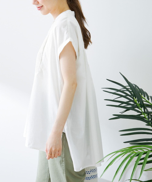 「URBAN RESEARCH Sonny Label」 半袖ブラウス FREE ホワイト レディース_画像6