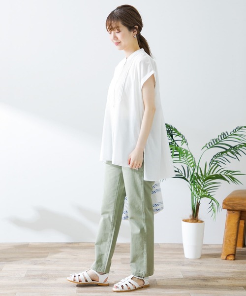 「URBAN RESEARCH Sonny Label」 半袖ブラウス FREE ホワイト レディース_画像10