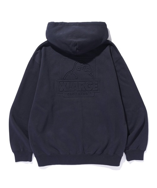 XLARGE（エクストラ ラージ） ジップアップパーカー M ブラック メンズ
