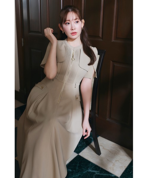 Her lip to ワンピース Nora Front Zip Dress : ZOZOTOWN Yahoo!店