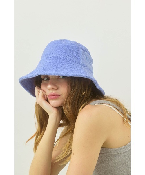 alexiastam Terry Bucket Hat バケットハット ネイビー ALEXIA STAM（アリシアスタン） 帽子 ハット Terry Cloth Hat /パイル