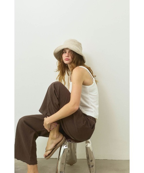 ALEXIA STAM（アリシアスタン） 帽子 ハット Terry Cloth Hat /パイル