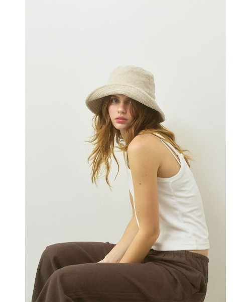 ALEXIA STAM（アリシアスタン） 帽子 ハット Terry Cloth Hat /パイル