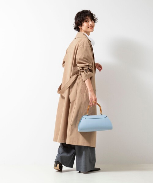 「NOLLEY'S」 パンツ 40 ネイビー レディース_画像3