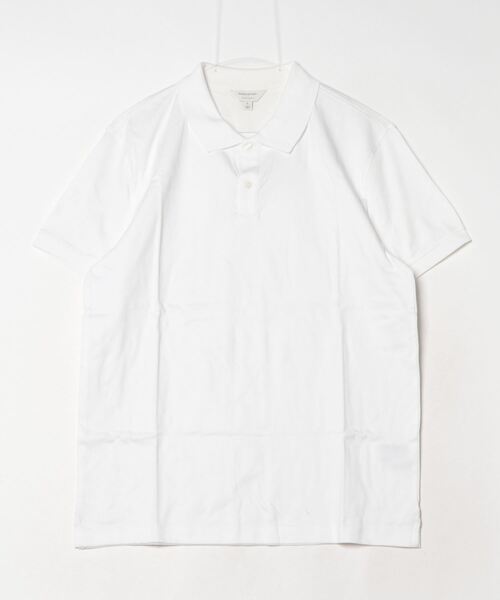 「BANANA REPUBLIC FACTORY STORE」 半袖ポロシャツ X-LARGE ホワイト メンズ_画像3