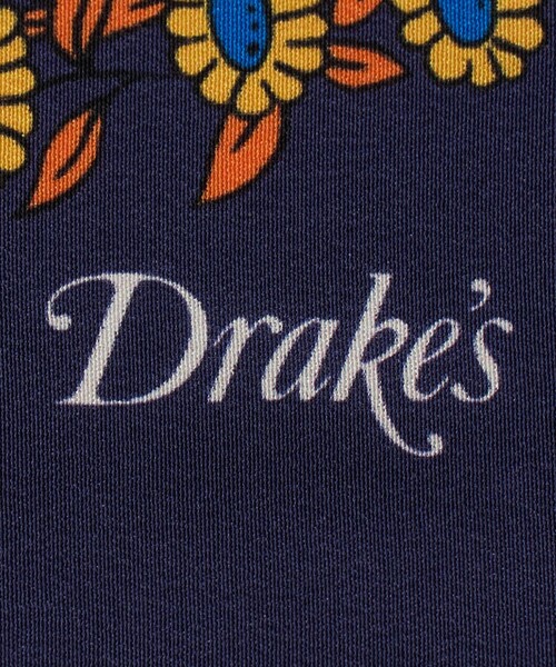 DRAKE'S（ドレイクス） ストール マフラー 「別注」「Drake's」リーフ