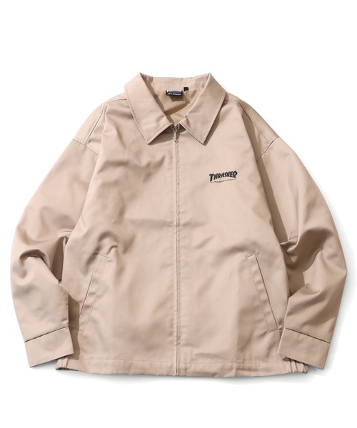 「THRASHER」 ブルゾン M ベージュ メンズ_画像4