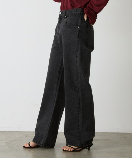 「CIAOPANIC TYPY」 「everydenim」デニムパンツ SMALL ブラック レディース_画像4