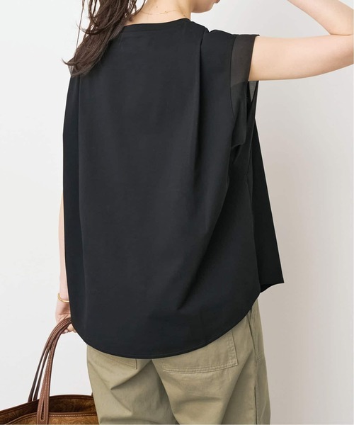 Spick＆Span（スピック アンド スパン） tシャツ 「追加」オーガンジー