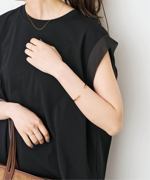 Spick＆Span（スピック アンド スパン） tシャツ 「追加」オーガンジー