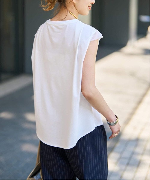 Spick＆Span（スピック アンド スパン） tシャツ 「追加」オーガンジー