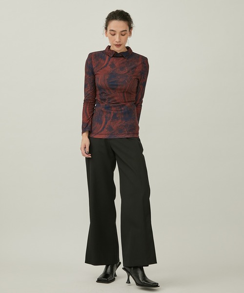 「TOGA PULLA」 長袖カットソー 36 グリーン レディース_画像7