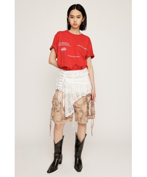 「SLY」 半袖Tシャツ FREE ブラック レディース_画像3