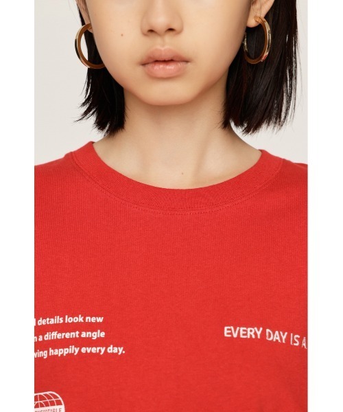 「SLY」 半袖Tシャツ FREE ブラック レディース_画像8