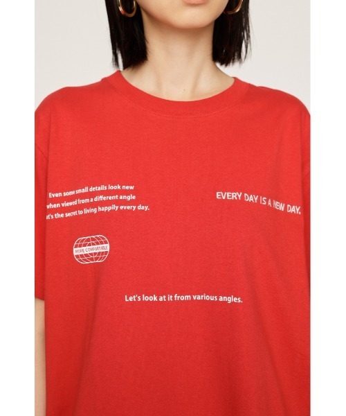 「SLY」 半袖Tシャツ FREE ブラック レディース_画像9