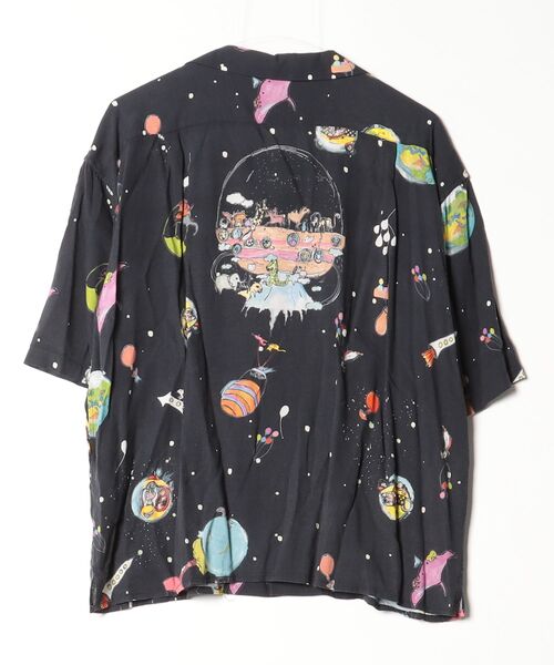 「TSUMORI CHISATO」 半袖シャツ「Niko and...コラボ」 MEDIUM ブラック レディース_画像2