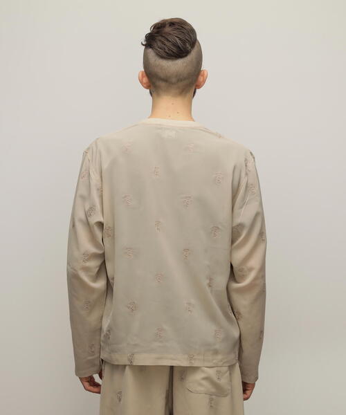 「Schott」 カーディガン X-LARGE ベージュ メンズ_画像3