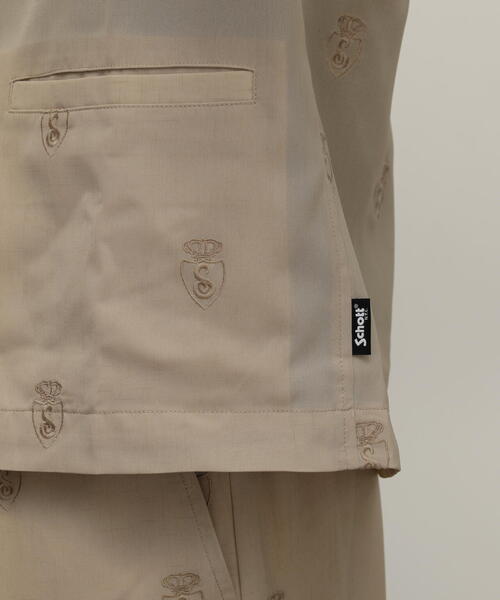 「Schott」 カーディガン X-LARGE ベージュ メンズ_画像7