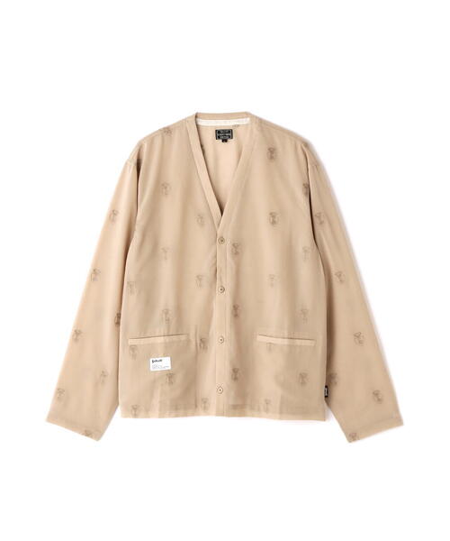 「Schott」 カーディガン X-LARGE ベージュ メンズ_画像9