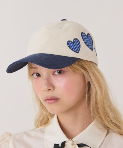 「kaorinomori」 キャップ FREE グレー レディース_画像6