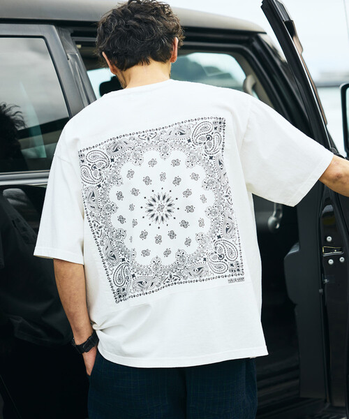 「HAV-A-HANK」 半袖Tシャツ MEDIUM グリーン メンズ_画像4