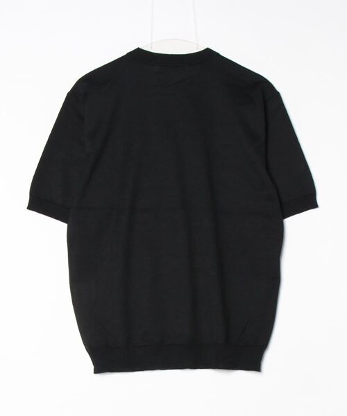 「green label relaxing」 半袖ニット X-LARGE ライトグレー メンズ_画像2