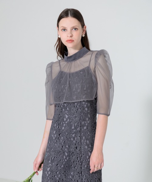 「Leja」 コンビワンピース SMALL ブルー レディース_画像5