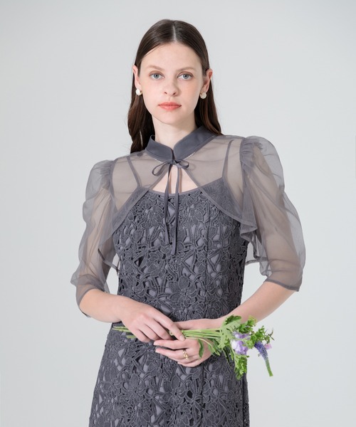 「Leja」 コンビワンピース SMALL ブルー レディース_画像6