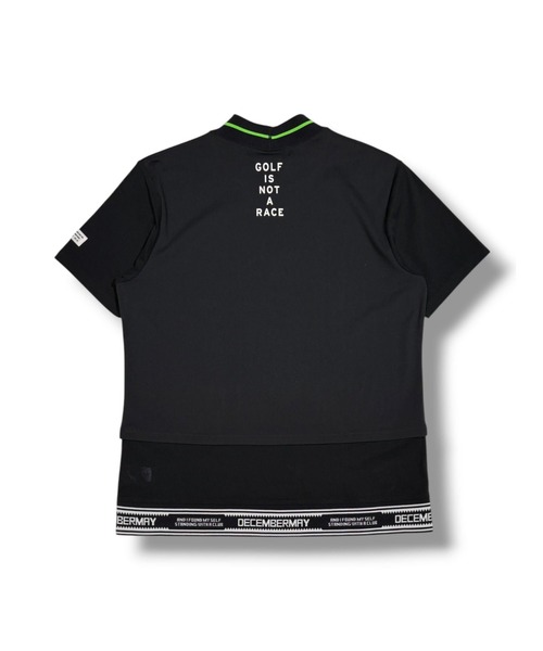 DECEMBERMAY（ディセンバーメイ） tシャツ Mesh-paneled mock neck