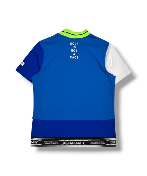 DECEMBERMAY（ディセンバーメイ） tシャツ Mesh-paneled mock neck