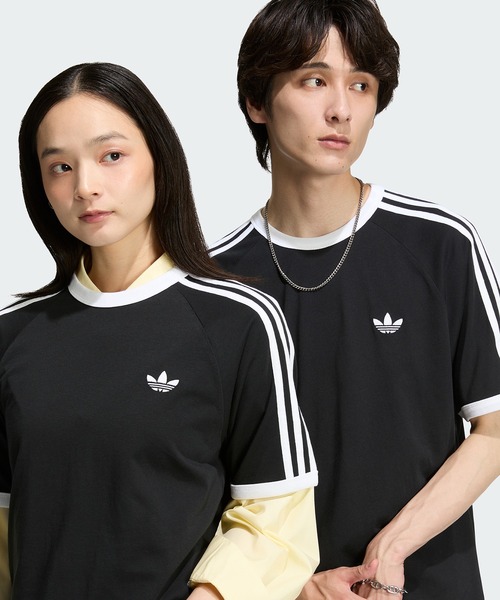 adidas（アディダス） adidas tシャツ スリーストライプス Tシャツ