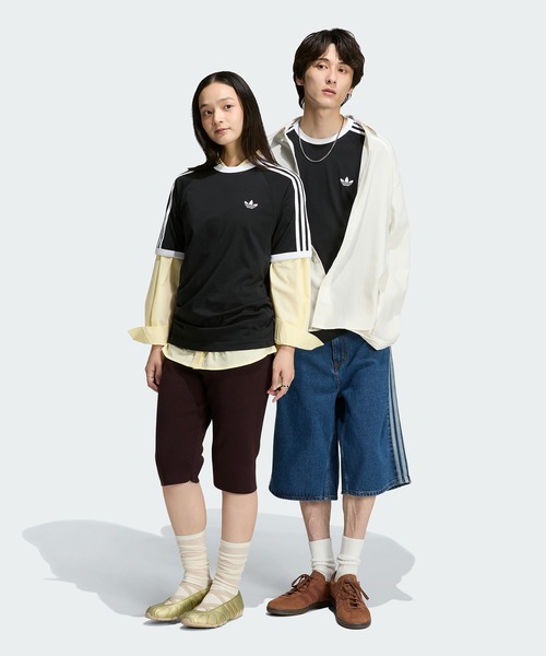 adidas（アディダス） adidas tシャツ スリーストライプス Tシャツ
