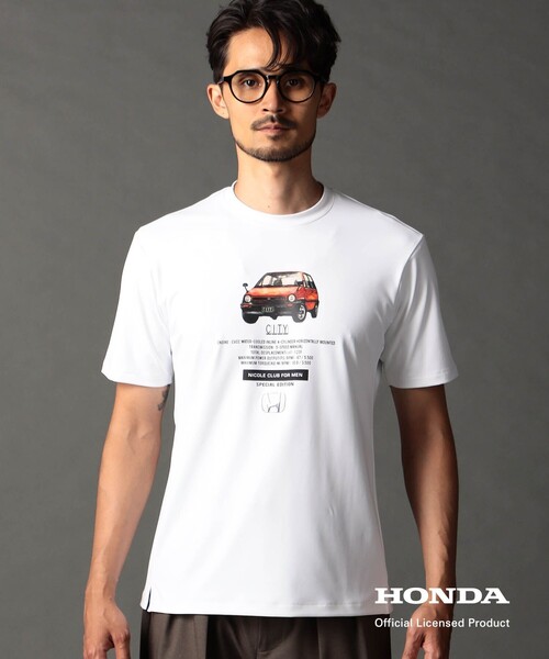 NICOLE CLUB FOR MEN（ニコルクラブフォーメン） tシャツ 「HONDA
