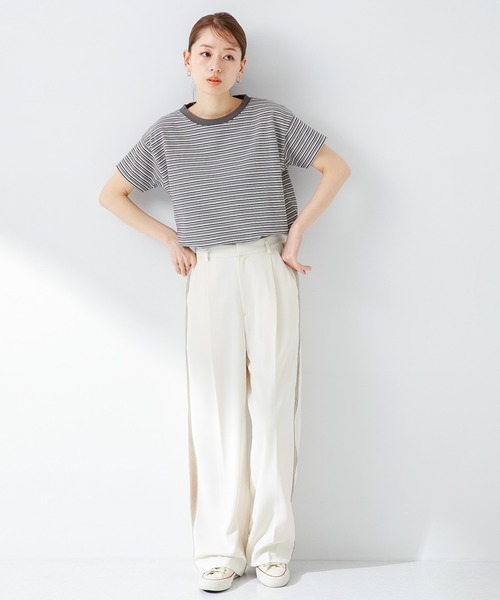 「STAR&STRIPE」 半袖Tシャツ MEDIUM ブルー系その他 レディース_画像7
