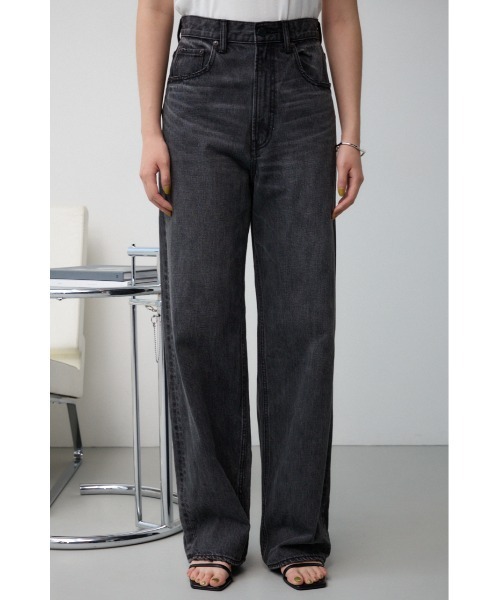 「AZUL BY MOUSSY」 デニムパンツ LARGE ブルー レディース_画像2