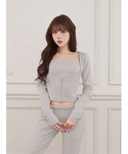 Darich（ダーリッチ） セットアップ ミューズニット3ピース