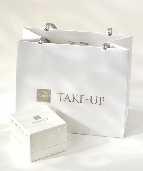 TAKE-UP ネックレス K10 トリパタイトサークルネックレス