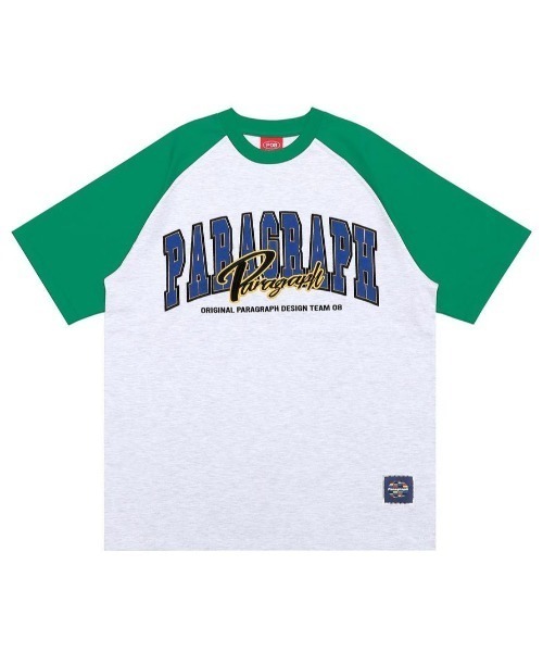 [PARAGRAPH]★25SS★韓国大人気★PARAGRAPH ARCH LOGO T SHIRT A'GEM/9 × .kom『paragraph/パラグラフ』Paragraph Arch ship T