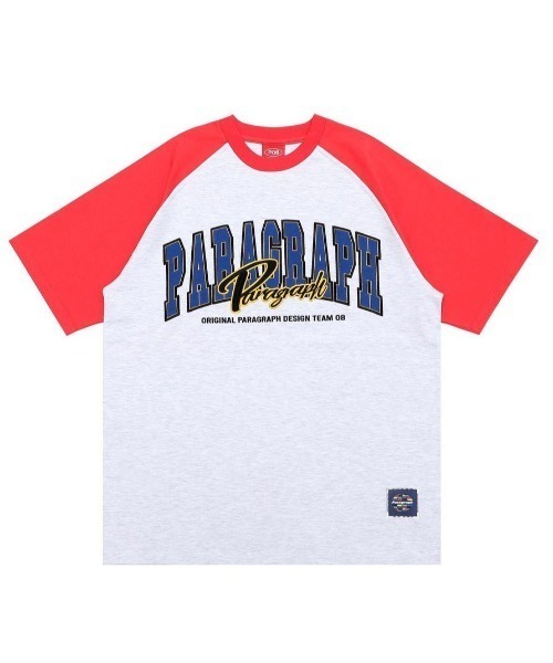 【Paragraph】25SS★ No.53 PARAGRAPH EMBLEM LOGO T SHIRT Paragraph tシャツ A'GEM/9 × .kom「paragraph/パラグラフ