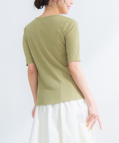 tシャツ Tシャツ 半袖テレコVネックT|ZOZOTOWN |25