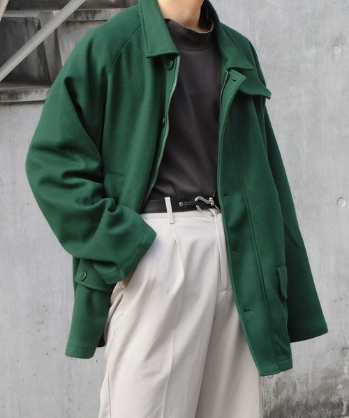 Walls ウォールズ　ブルゾンジャケット　メンズM オリーブグリーン コート Walls ウォールズ ブルゾンジャケット メンズM オリーブグリーン コート