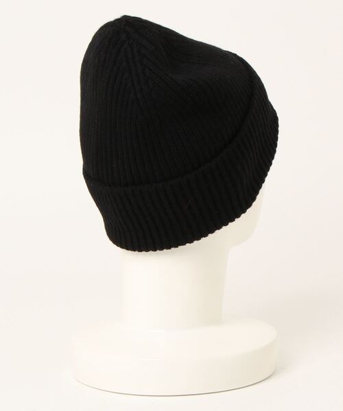agnes b.（アニエスベー） ニット帽 ニットキャップ “b” ロゴ ウール