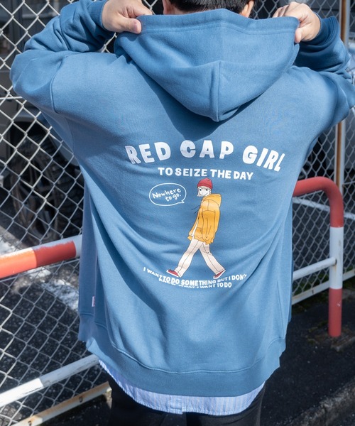 RED CAP GIRL パーカー 「a-r」「Red Cap Girl/レッドキャップ