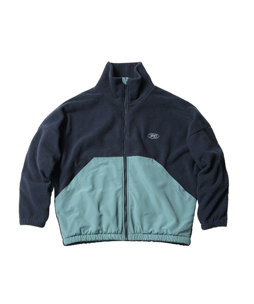 「IPD」THROW BACK FULL ZIP FLEECE メンズ