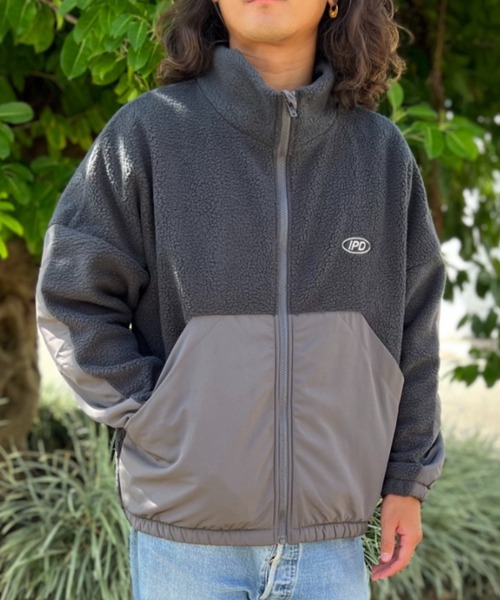 IPD Surf 「IPD」THROW BACK FULL ZIP FLEECE メンズ : ZOZOTOWN Yahoo
