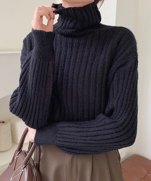 Girly Doll ニット セーター タートルネックニット レディース
