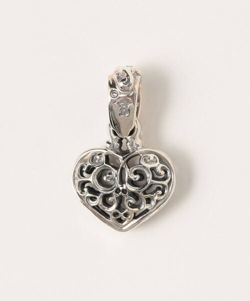 ネックレス 「EXCLUSIVE」Double Face Tribal Heart Pendant レディース メンズの画像