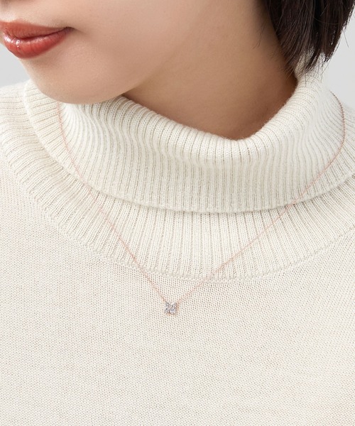 VENDOME AOYAMA（ヴァンドーム青山） ネックレス K18PG ダイヤモンド