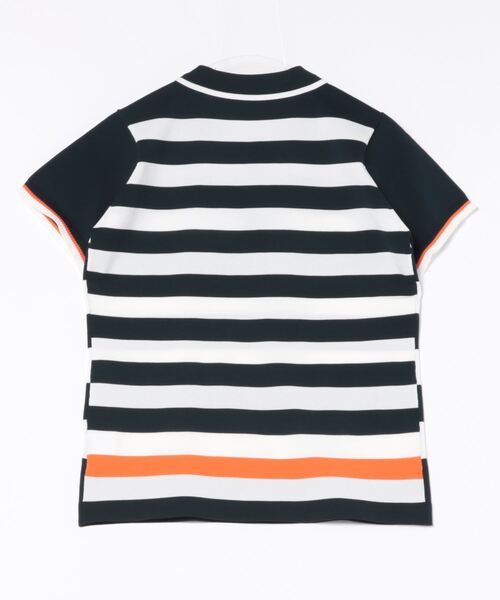 marie claire L ネイビー セーター UVカット カラーメランジエアリーハイネックニット[UR47-22T034]｜URBAN